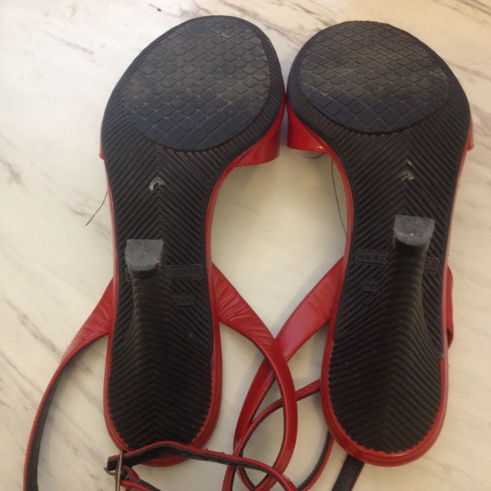 Marc Jacobs Spazzolato ankle strap heels - Picture 6 of 7